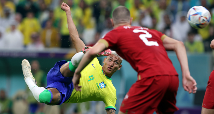 El gol de Richarlison ante Serbia es considerada la mejor anotación del Mundial de Qatar 2022.