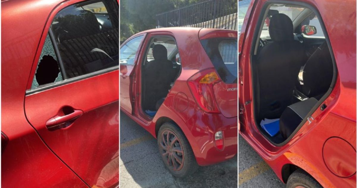 No perdonaron ni al vehículo: asaltan auto estacionado en Ovalle y se llevaron hasta la puerta