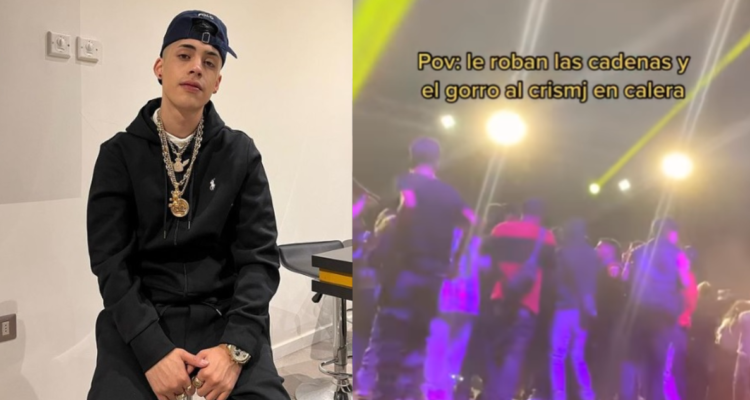 Cris MJ sufre robo mientras realizaba concierto en La Calera