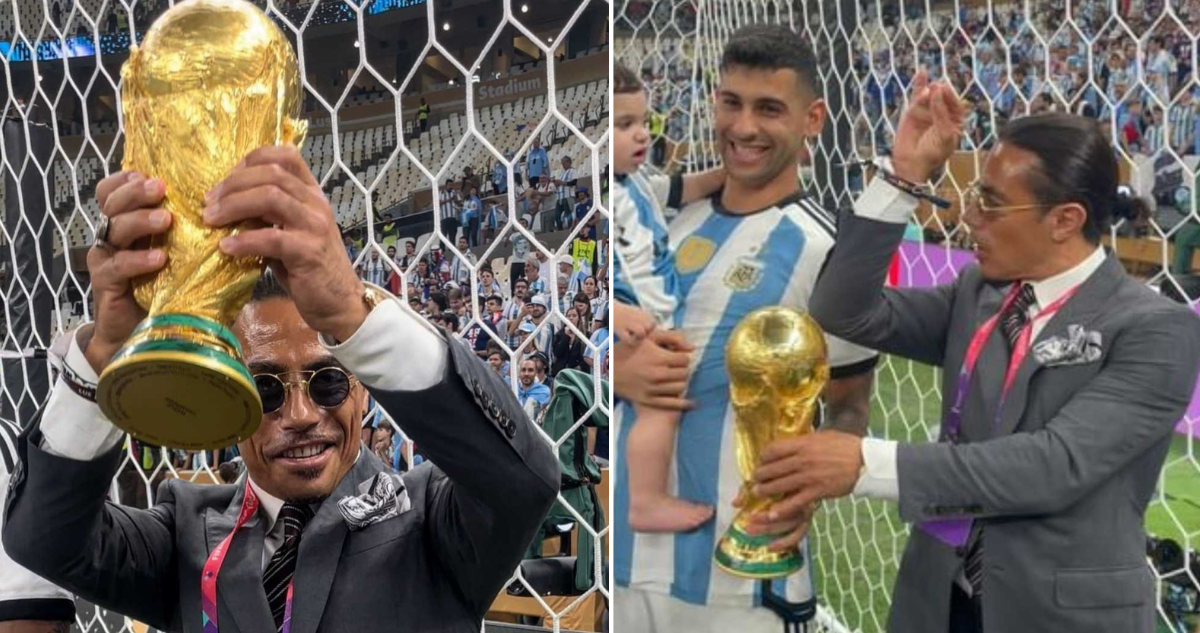 La FIFA abre expediente en contra de Salt Bae.