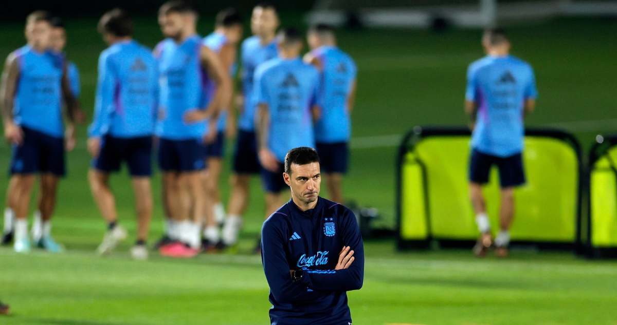 El plan de Scaloni para neutralizar a Mbappé.
