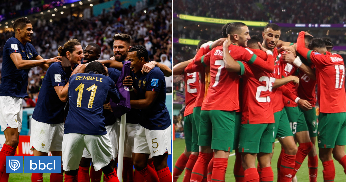 A França quer sua passagem para a final da Copa do Mundo contra o Marrocos