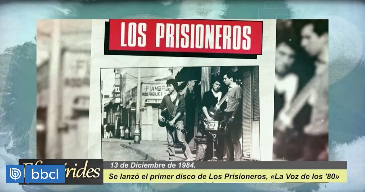 Efemérides El 13 De Diciembre De 1984 Los Prisioneros Lanzaron Su