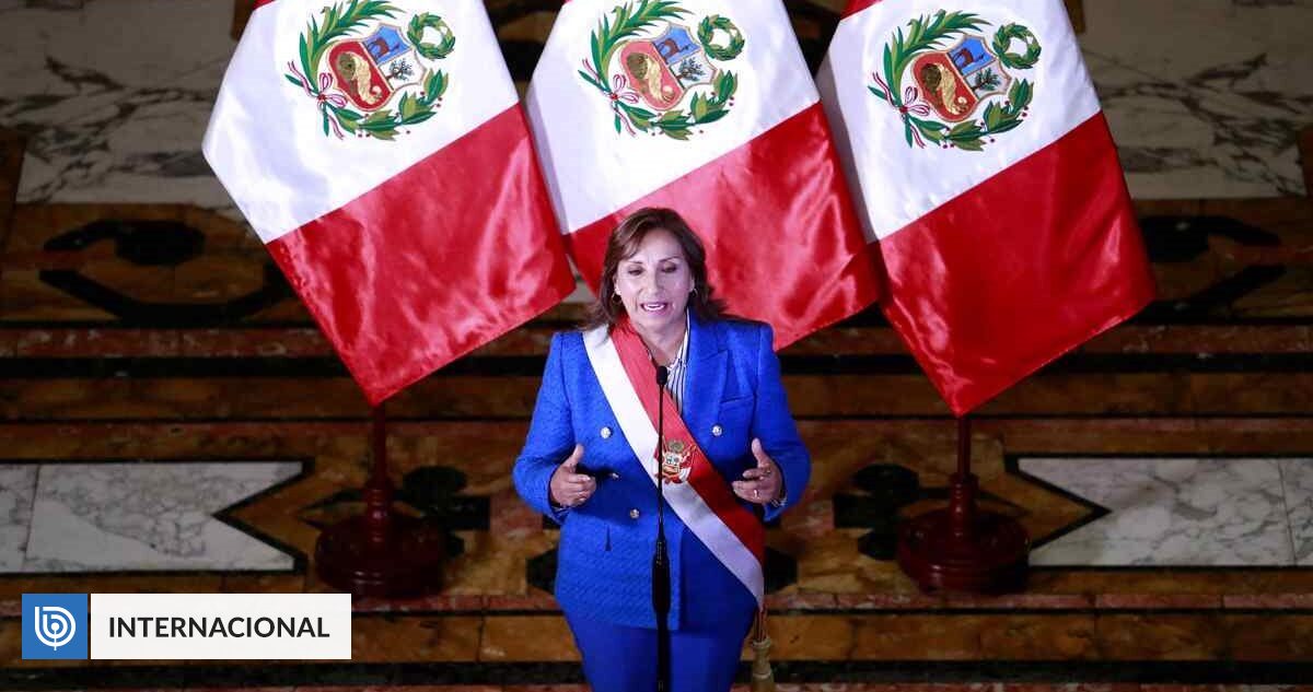 Perú Presidenta Boluarte Propone Al Congreso Adelantar Elecciones A Abril De 2024