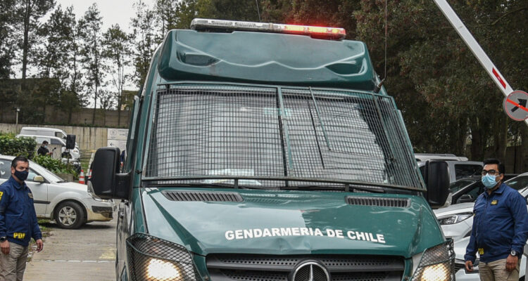 Foto contexto traslado de reos del Tren de Aragua