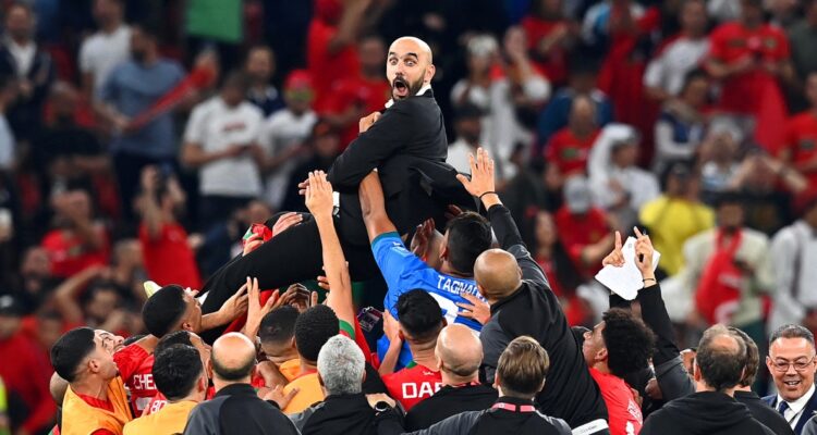 Walid Regragui sorprendió con cinematográfica frase en Qatar 2022.