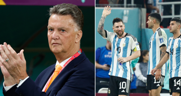 Van Gaal envía recado a Argentina, antes de enfrentarse en los cuartos de final en el Mundial de Qatar.
