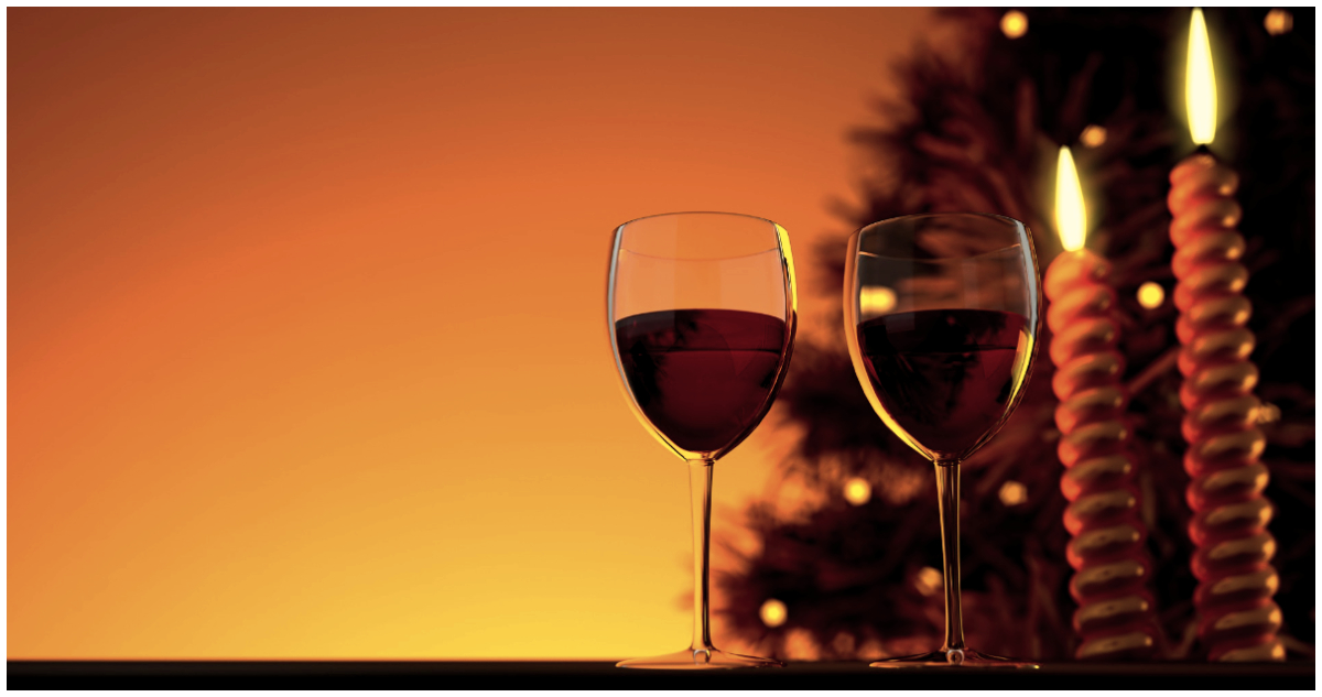 vino para navidad
