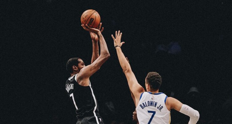 Los Warriors, sin Curry, fueron destrozados por los Nets de Durant en la NBA