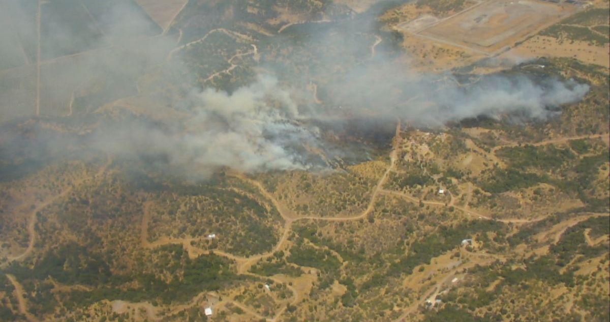 Más de 91 hectáreas consumidas por incendio forestal en Teno: comuna se encuentra bajo Alerta Roja