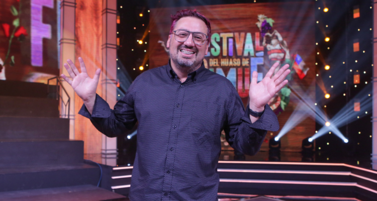 Alex Ortíz en el lanzamiento del Festival del Huaso de Olmué