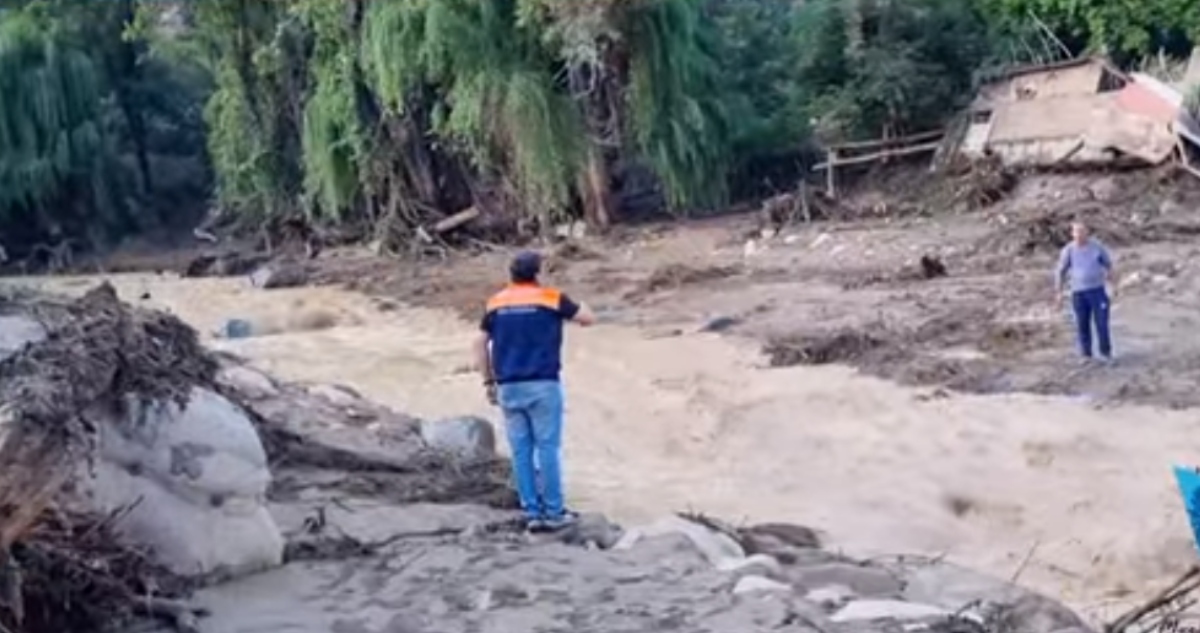 Corte de agua tras aluvión