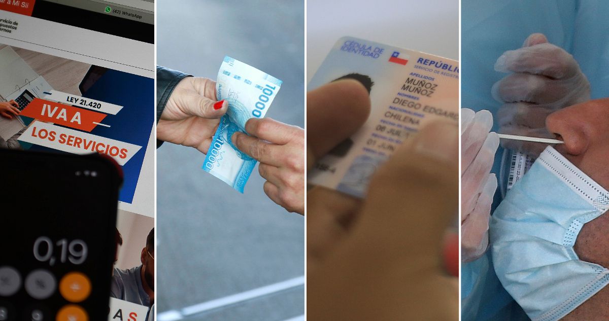 IVA, sueldo mínimo, peajes y más: los principales cambios que trae el Año Nuevo para Chile