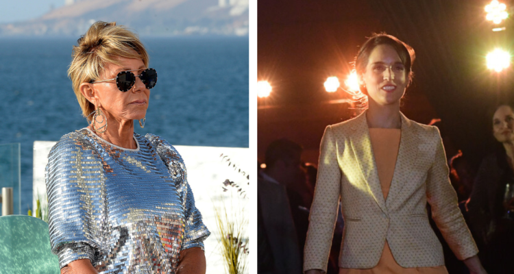 Raquel Argandoña (izquierda) en Fiebre de Viña y Maria José Bello (derecha) en premiere de “Perdona Nuestros pecados”