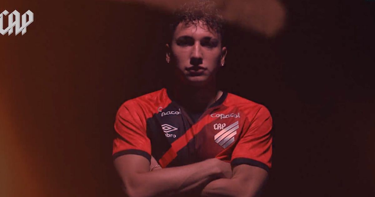 Luciano Arriagada fue anunciado como nuevo fichaje del Paranaense