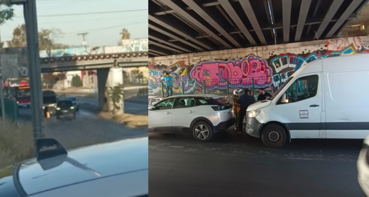 Graban disparos percutados en medio de asalto a camión de cigarrillos en la capital