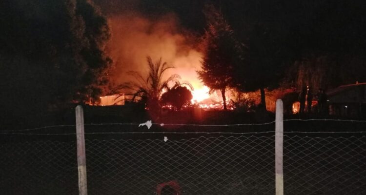 Ataque incendiario en Tirúa