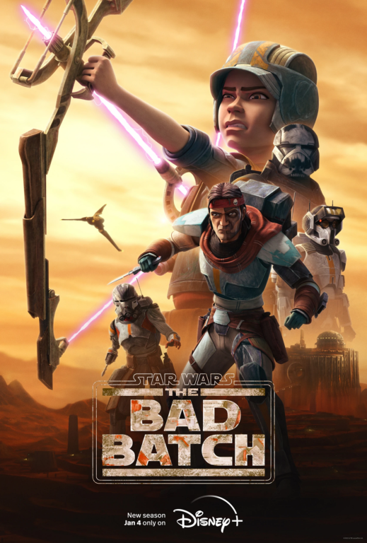 Poster para la segunda temporada de Bad Batch. 
