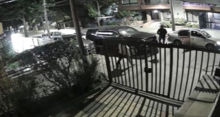 Balacera en pleno año nuevo: sujetos dispararon contra una funeraria en Concepción