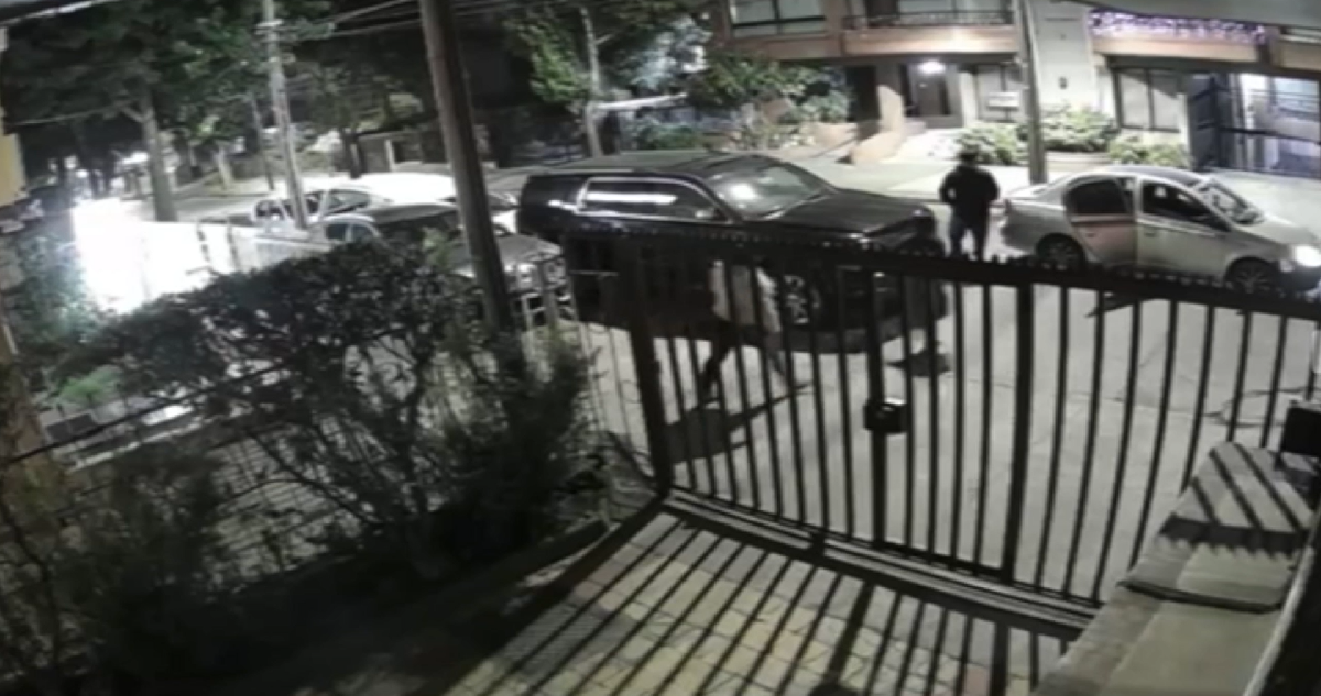 Balacera en pleno año nuevo: sujetos dispararon contra una funeraria en Concepción