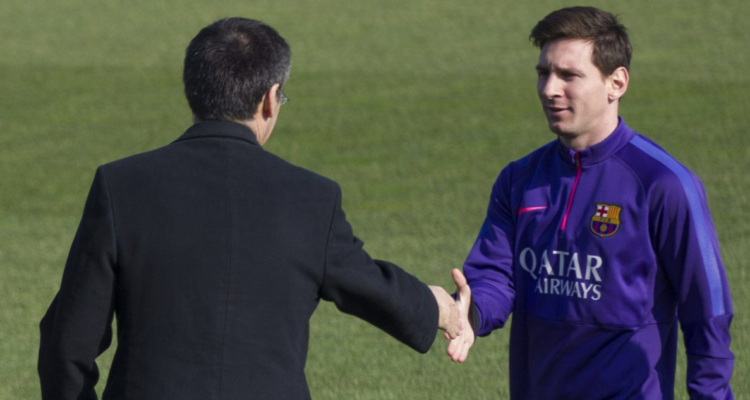 Fuertes dardos de dirigente del Barcelona contra Lionel Messi.
