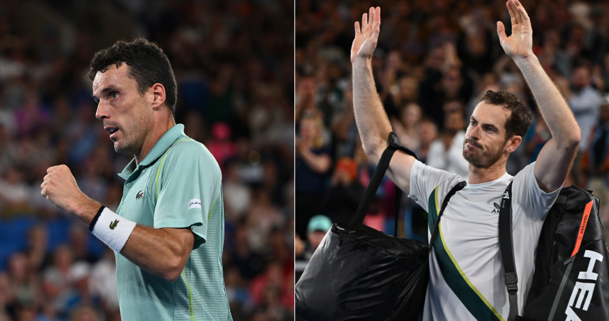 Roberto Bautista acabo con el sueño de Andy Murray en el Abierto de Australia.