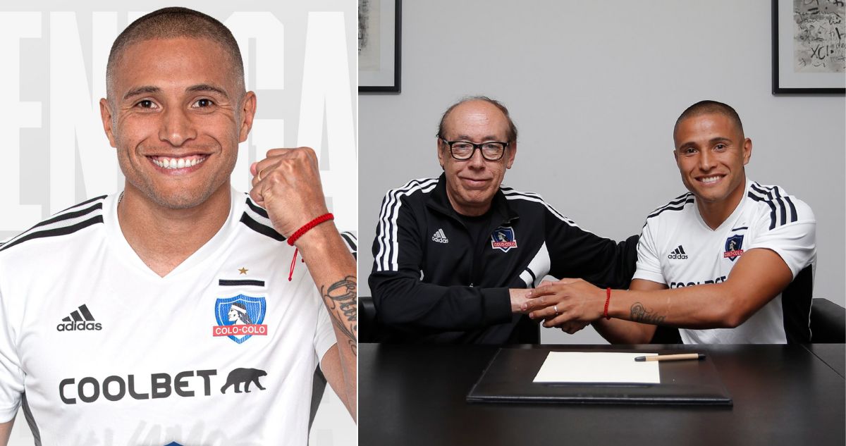 Colo Colo oficializó la contratación del delantero Leandro Benegas