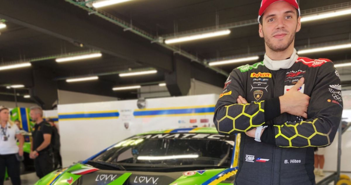 Benjamín Hites se prepara para Daytona
