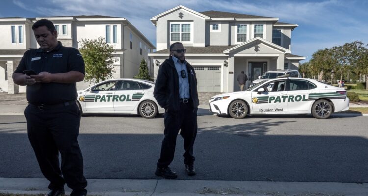 La casa donde, presuntamente, se está quedando Bolsonaro en Florida.