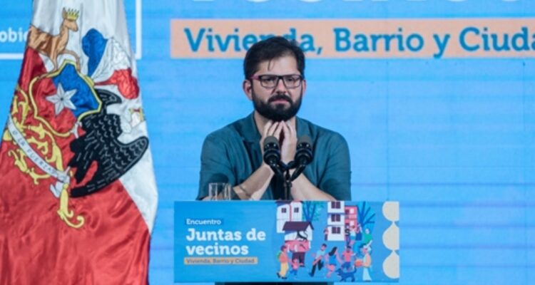 Boric llama a la oposición a retomar agenda de seguridad