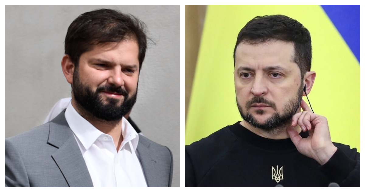 Boric y Zelenski