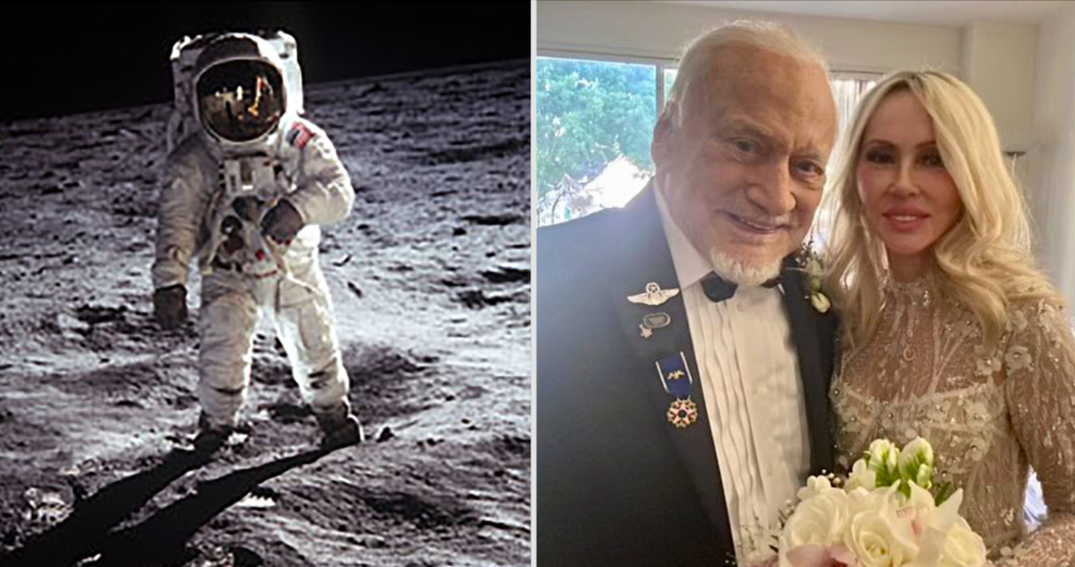 Buzz Aldrin se casa
