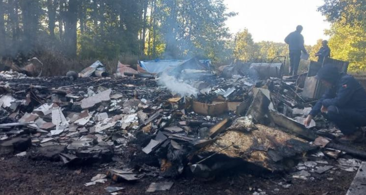 Ataque incendiario en Lautaro