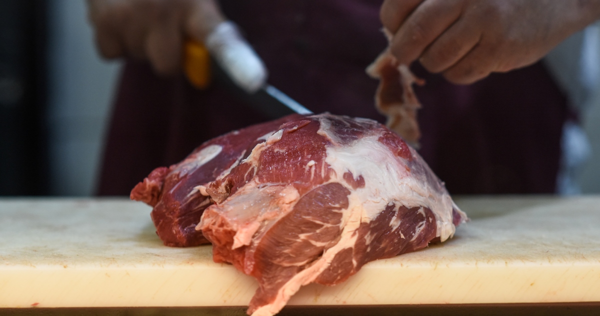 Camión robado con 10 mil kilos de carne