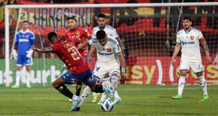 La U y Unión Española se enfrentan en la segunda jornada del Campeonato Nacional.
