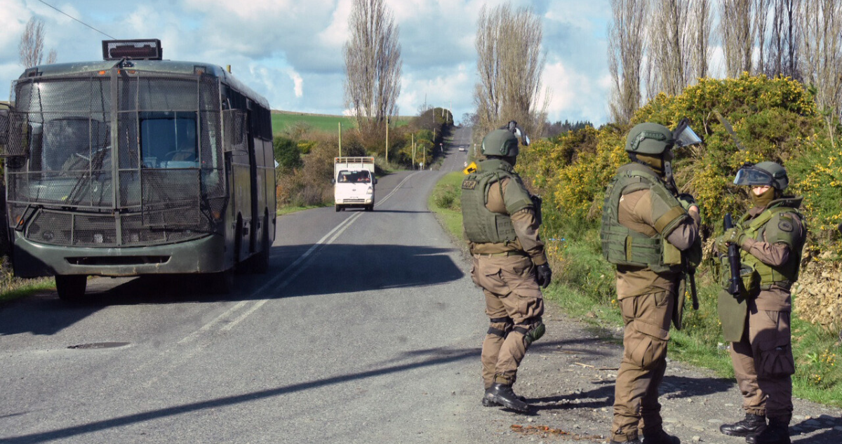 Carabineros revisan arresto domiciliario de Mijael Carvone en Temucuicui
