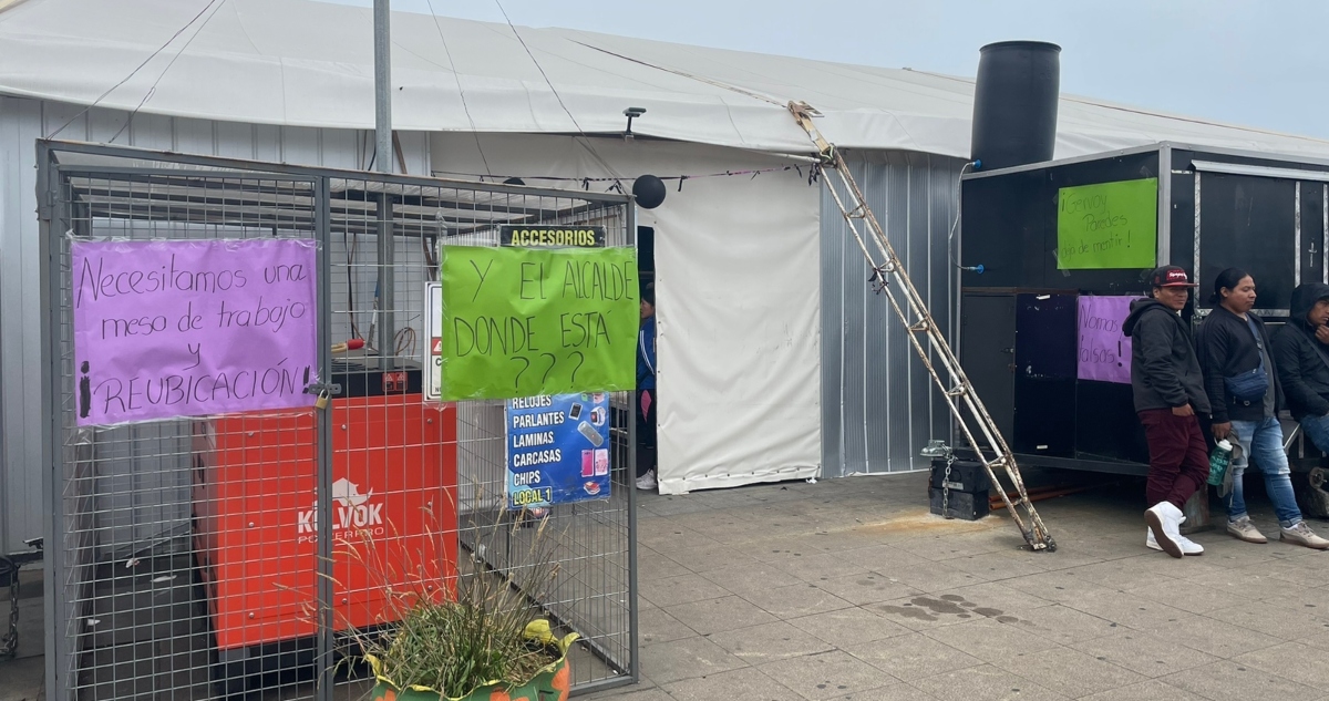 desalojo carpa ubicada en puerto montt