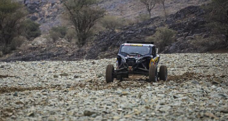 Chaleco López volvió a tener una gran jornada en el Rally Dakar.