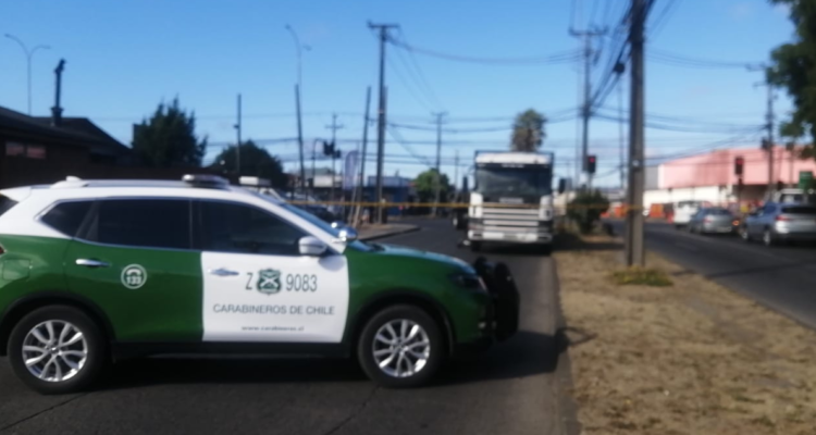 ciclista arrollado camión Valdivia