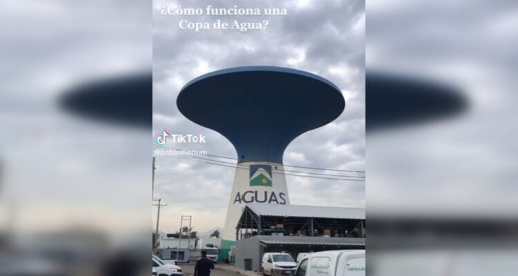 ¿Cómo funciona una copa de agua?