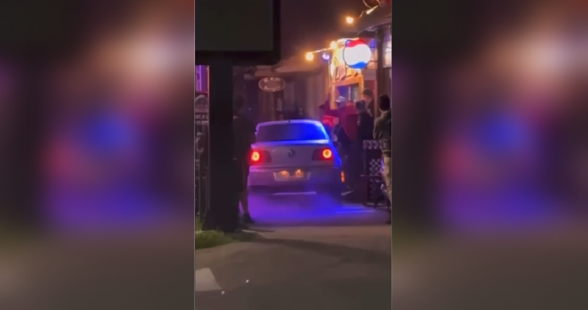 Conductor en estado de ebriedad atropelló a un grupo de peatones en el centro de Pucón