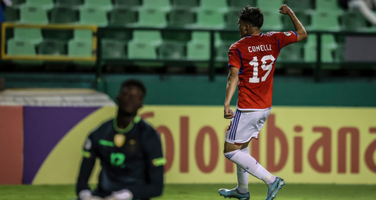 Vicente Conelli habla tras el debut de Chile en el Sudamericano Sub-20.