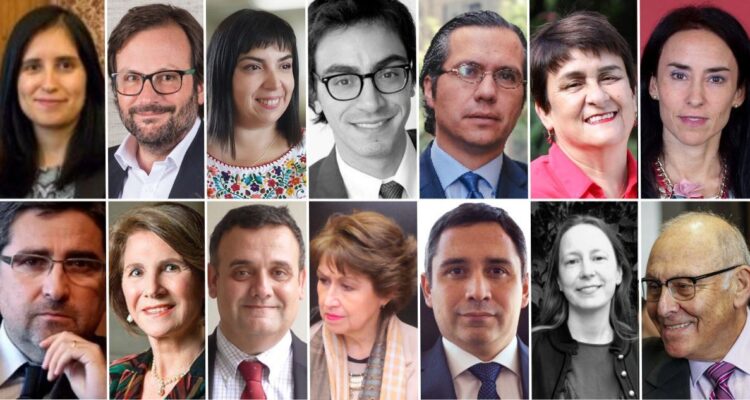 Los 14 miembros del Comité Técnico de Admisibilidad