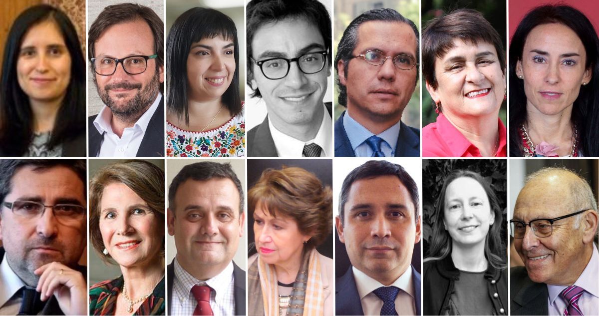 Los 14 miembros del Comité Técnico de Admisibilidad