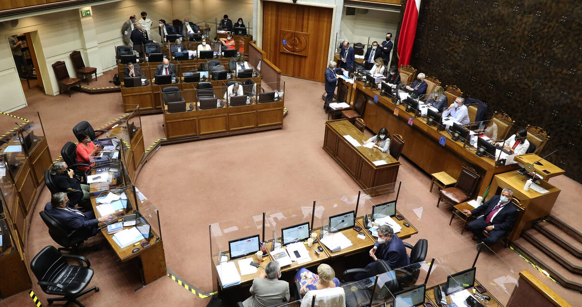 Foto del Senado por el nuevo proceso constituyente