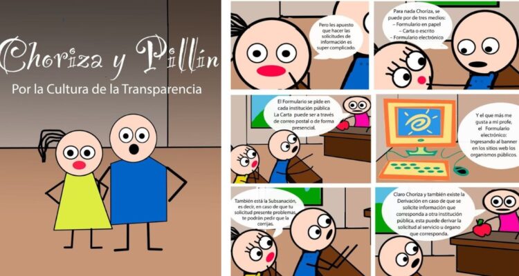 Consejo Para la Transparencia recibe ola de críticas por calidad de cómic publicado en Instagram titulado como “Choriza y Pillín”