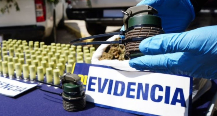 La Policía De Investigaciones (PDI) logró la incautación de alrededor de 850 kilos de cannabis procesada.