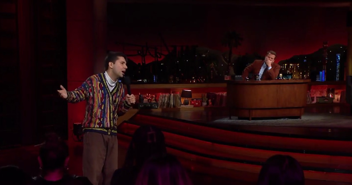 Copano y James Corden