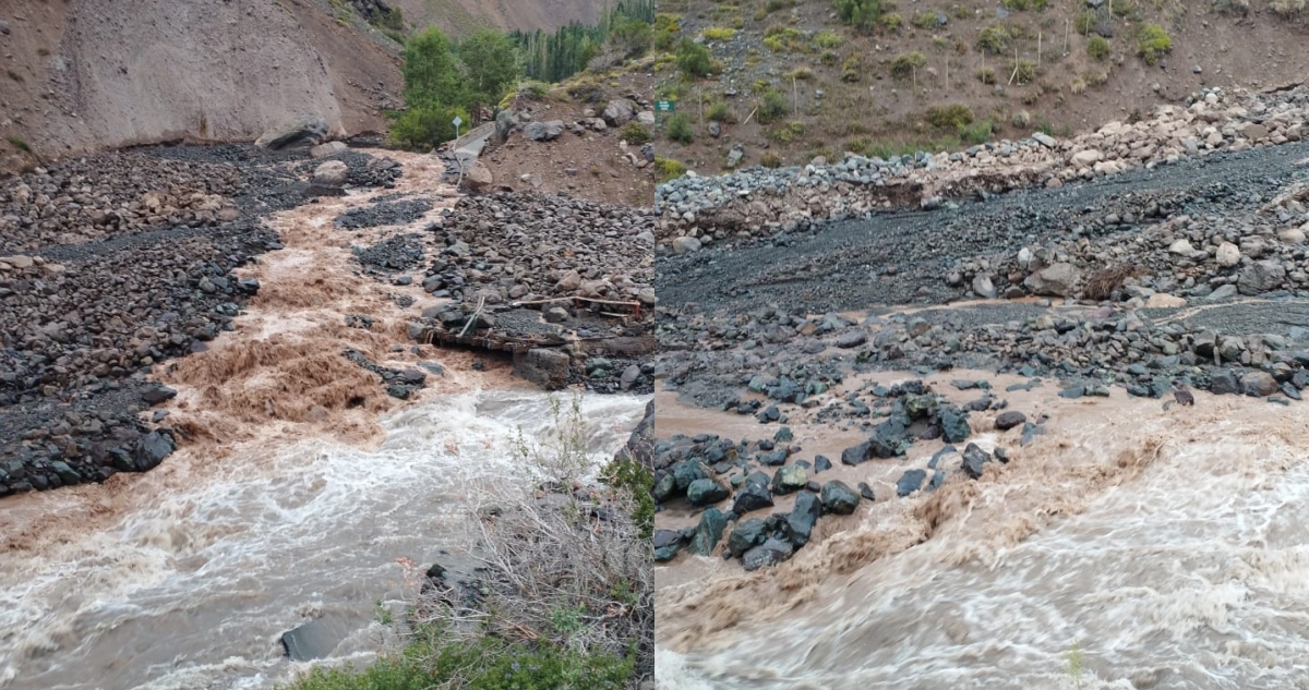 Corte de la Ruta G-25 en el Cajón del Maipo se extendería por varios días: hay 52 aislados