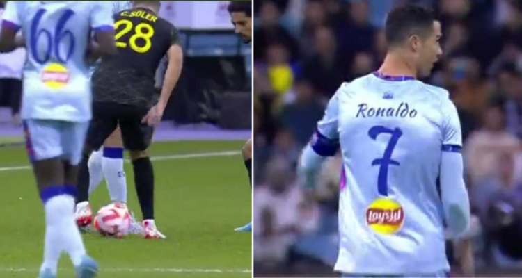 Cristiano Ronaldo se luce en el duelo amistoso ante el PSG.